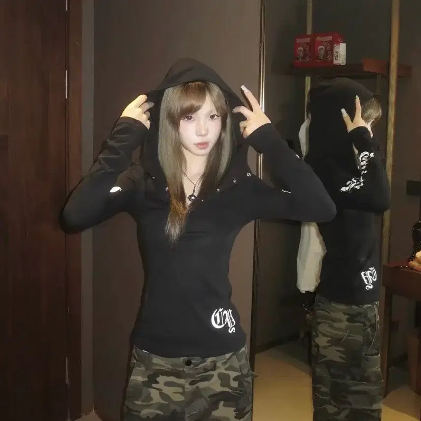 [BUNJANG] Black Star Printing T-Shirt L / 블랙 별 프린팅 티셔츠 L
