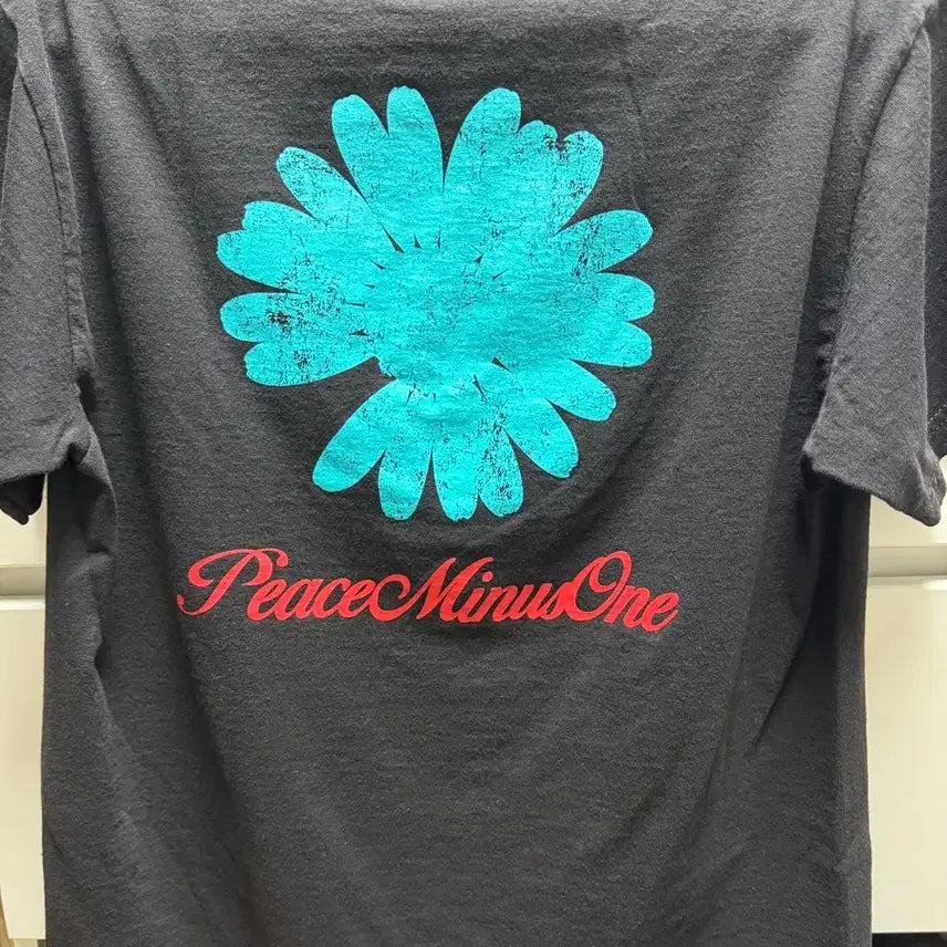 [BUNJANG] PEACEMINUSONE Jupiter T-Shirt Black M / 피스마이너스원 주피터 티셔츠 블랙