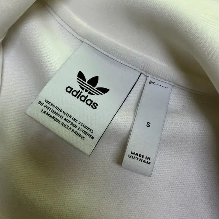 [BUNJANG] Adidas Beckenbauer White Track Top Jersey (S) / 아디다스 베켄바우어 화이트 트랙탑 져지 (90/S)