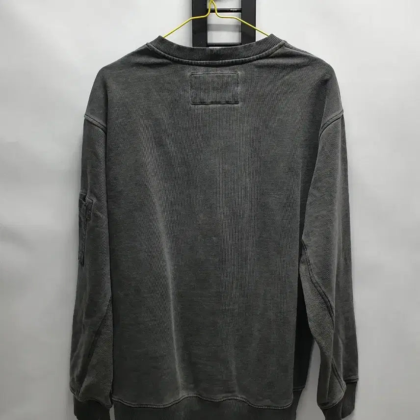 [BUNJANG] Garment Dyed Pigment Sweatshirt Grey / 시리즈 맨투맨 가먼트다잉 피그먼트 스웻셔츠 그레이 95