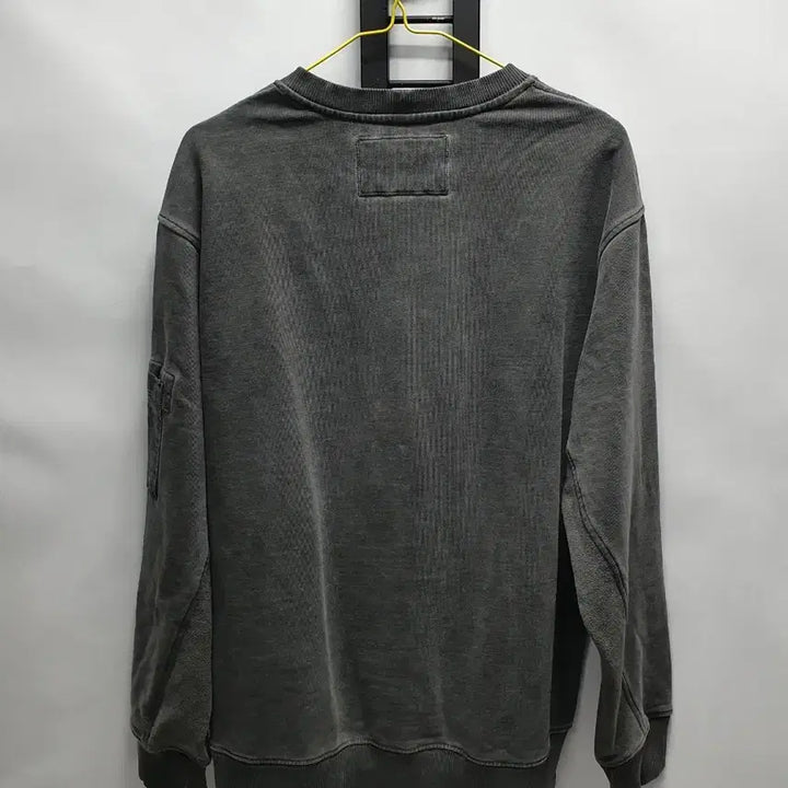 [BUNJANG] Garment Dyed Pigment Sweatshirt Grey / 시리즈 맨투맨 가먼트다잉 피그먼트 스웻셔츠 그레이 95
