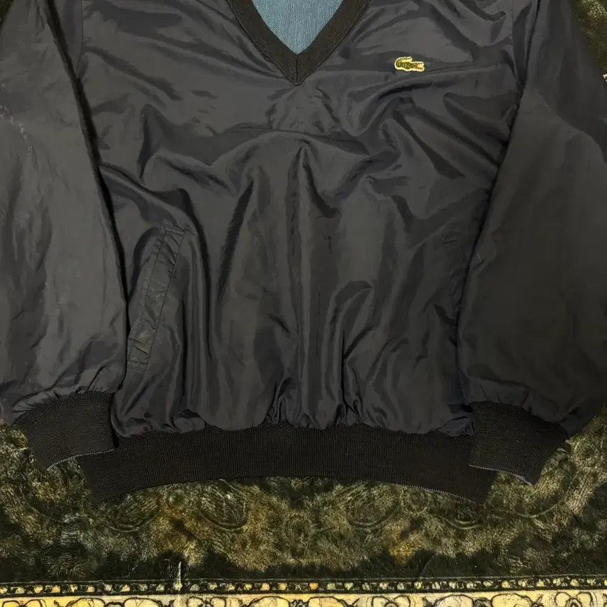 [BUNJANG] Lacoste 90s V-Neck Windbreaker / 라코스테 90s V넥 바람막이