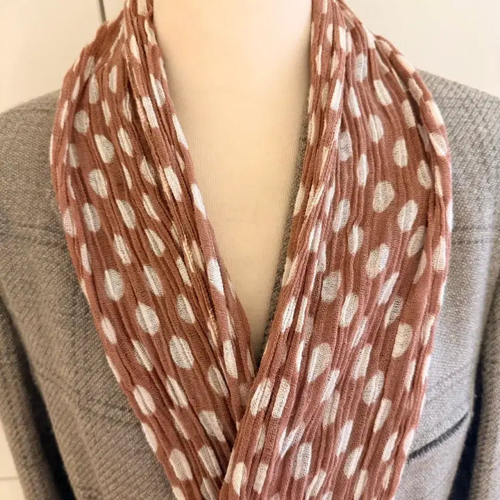 [BUNJANG] Linen Scarf Set / 린넨 스카프 두장 일괄(자켓 제외)