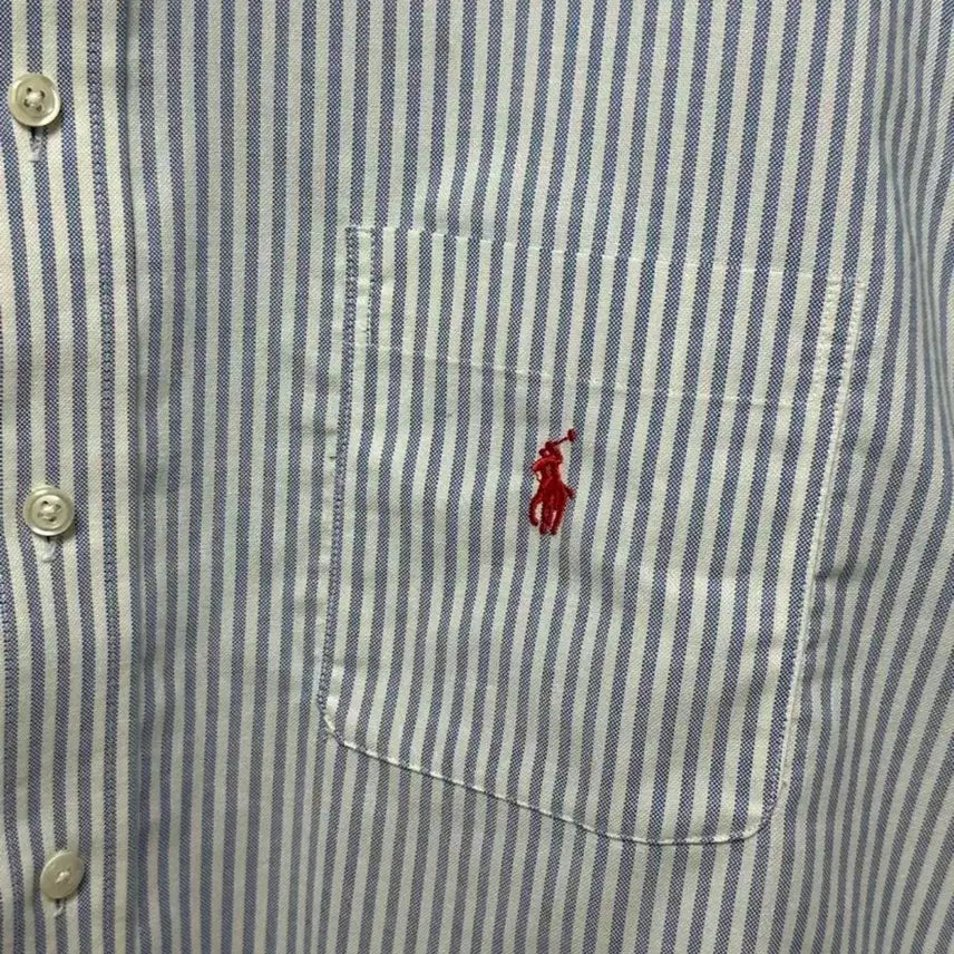 [BUNJANG] Polo Ralph Lauren Pocket Stripe Shirt XXL / no.18 폴로 랄프로렌 포켓스트라이프 셔츠 xxl