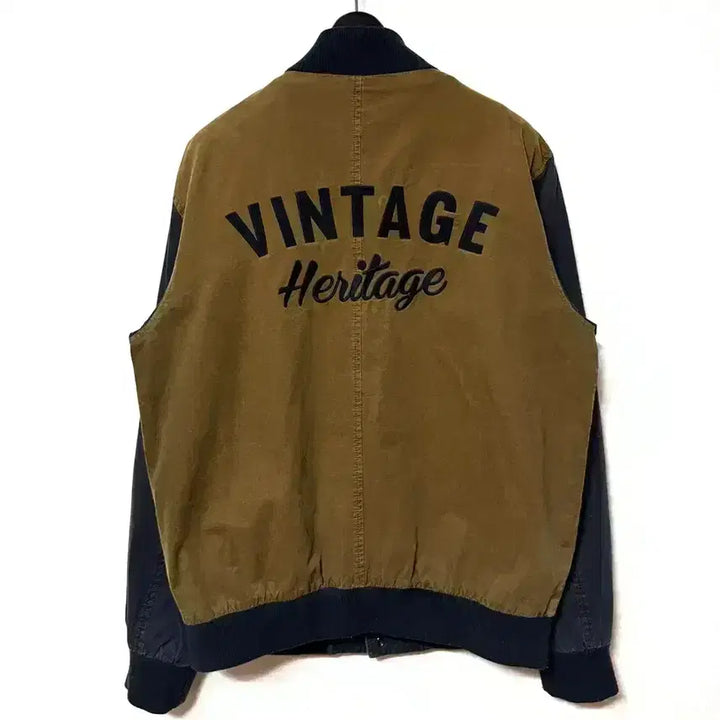 [BUNJANG] Jeep Varsity Stadium Jacket / [L,100]지프 바시티 스타디움 자켓 블루종 jeep