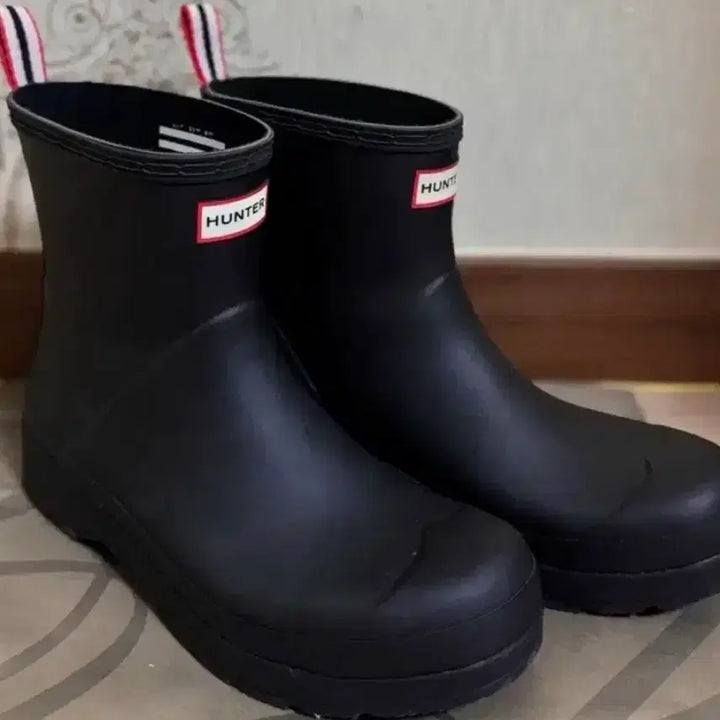 [BUNJANG] Hunter Play Short Wellington Boots Black 270 / 헌터 플레이레인부츠 쇼트웰링턴 부츠 270사이즈