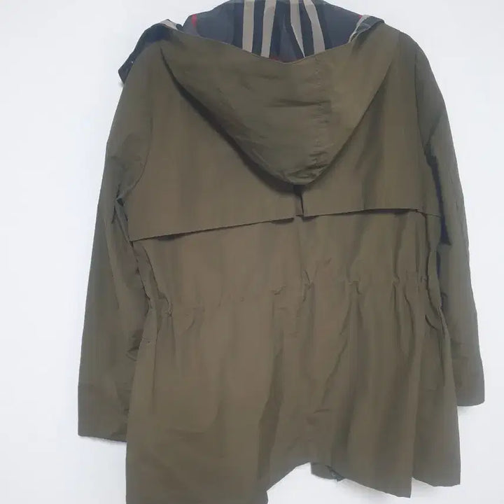 [BUNJANG] Check Pattern Lined Hooded Jacket / 자켓