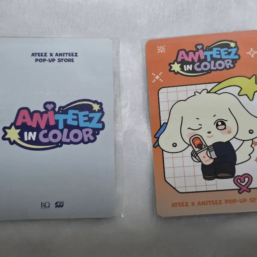 [BUNJANG] ATEEZ in EACH COLOR Lucky Draw Photocard (Yeosang) / 애니티즈 in 컬러 팝업 특전 포토카드(여상)