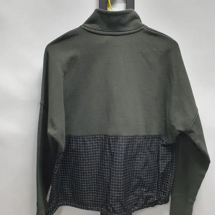 [BUNJANG] Under Armour Project Rock Anorak Half-Zip Fleece Jacket Khaki / 언더아머 프로젝트락 아노락 반집업 플리스 자켓 카키 m