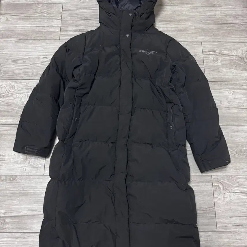 [BUNJANG] Discovery Expedition Long Padded Jacket Black M (95) / 디스커버리 롱패딩 블랙 M 95