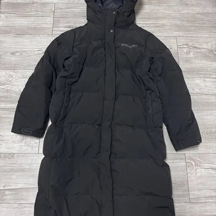 [BUNJANG] Discovery Expedition Long Padded Jacket Black M (95) / 디스커버리 롱패딩 블랙 M 95
