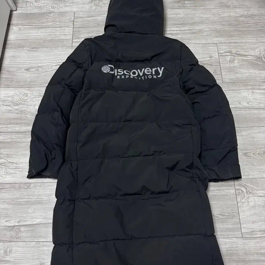 [BUNJANG] Discovery Expedition Long Padded Jacket Black M (95) / 디스커버리 롱패딩 블랙 M 95