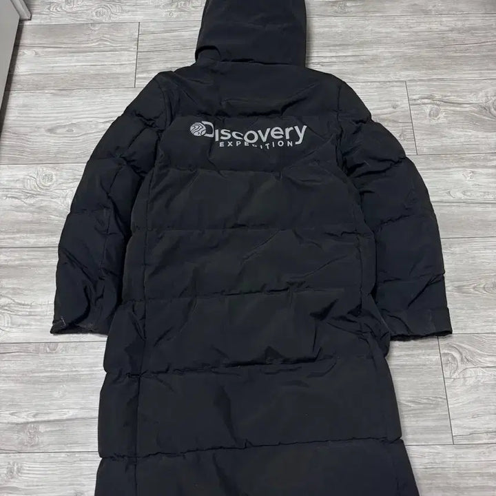 [BUNJANG] Discovery Expedition Long Padded Jacket Black M (95) / 디스커버리 롱패딩 블랙 M 95