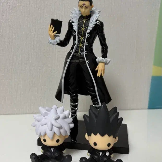 [BUNJANG] Hunter x Hunter Chrollo DXF Figure &amp; Gon Killua Petal Doll Bundle Set / 헌터헌터 클로로 dxf 피규어 및 곤 키르아 페타돌 일괄