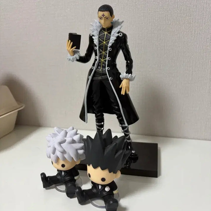 [BUNJANG] Hunter x Hunter Chrollo DXF Figure &amp; Gon Killua Petal Doll Bundle Set / 헌터헌터 클로로 dxf 피규어 및 곤 키르아 페타돌 일괄