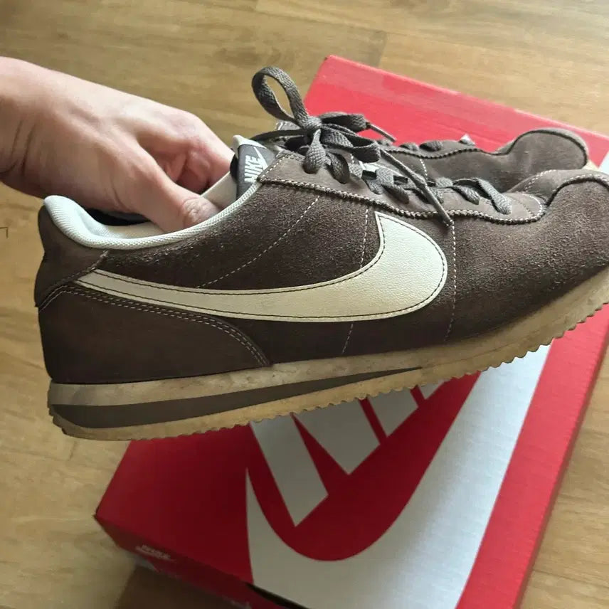 [BUNJANG] Nike Korean Alphabet Day Cortez Brown 280 / 나이키 한글날 코르테즈 280