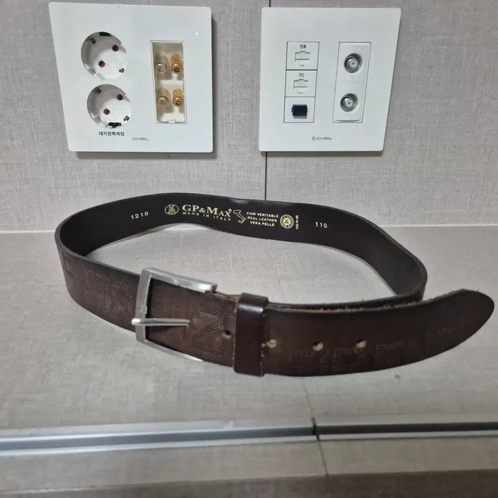 [BUNJANG] GP MAX Italian Leather Belt Men&