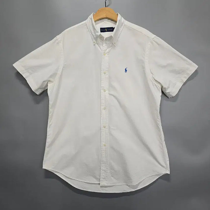 [BUNJANG] Polo Ralph Lauren Oxford Short Sleeve Shirt L / 폴로 랄프로렌 옥스포드 반팔 셔츠 L
