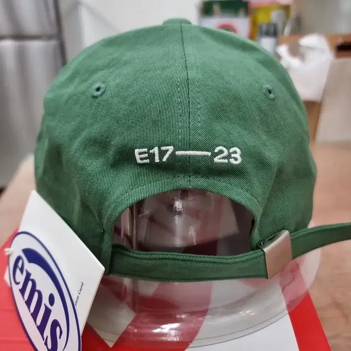 [BUNJANG] Emis Round Patch Ball Cap Green / 이미스 원형패치 볼캡 그린 새상품