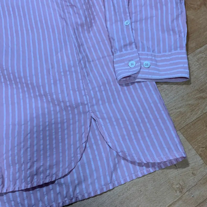 [BUNJANG] C.P. Company Seersucker Shirt Cotton/Poly Blend Size 5 / 씨피 컴퍼니 시어써커 셔츠(코튼/폴.에)5 사이즈