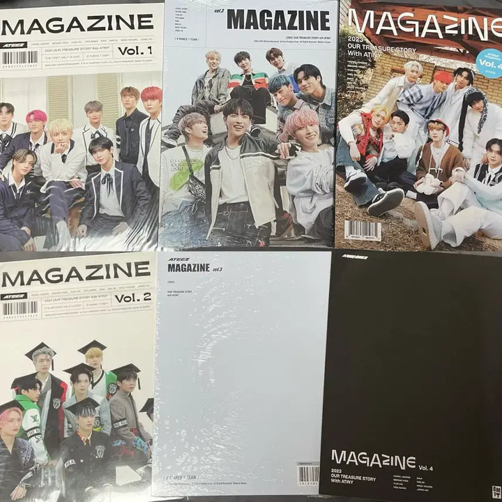 [BUNJANG] ATEEZ Membership Magazine Bundle Set / 일괄)에이티즈 멤버십 매거진