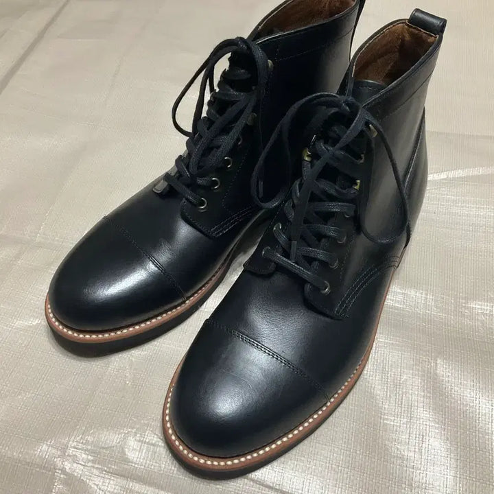 [BUNJANG] J. Crew Kenton Leather Cap Toe Boots 265mm / 제이크루 레더부츠 265