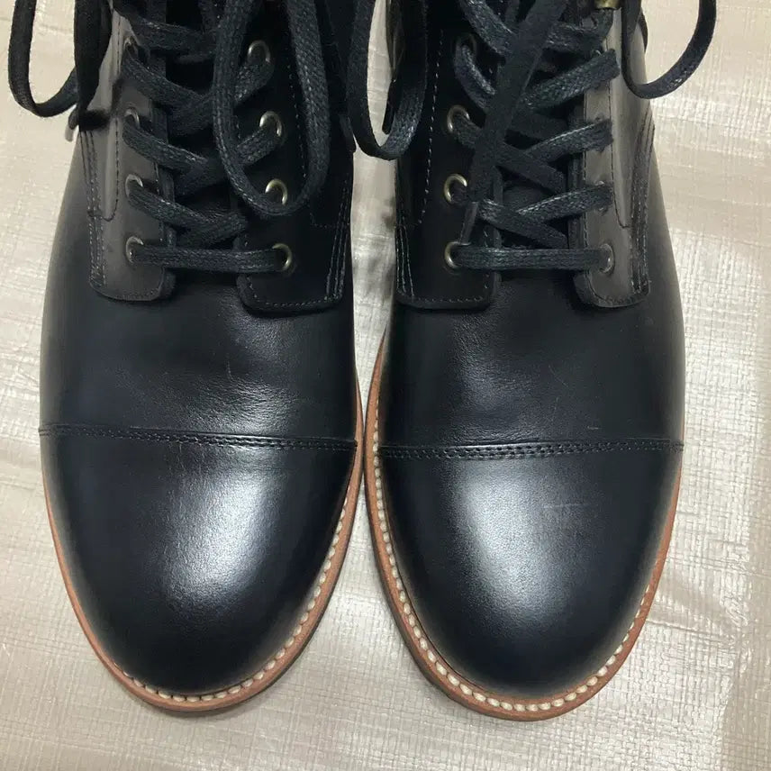[BUNJANG] J. Crew Kenton Leather Cap Toe Boots 265mm / 제이크루 레더부츠 265