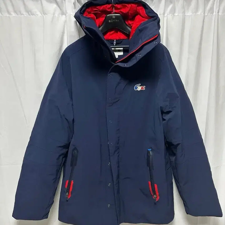 [BUNJANG] Lacoste High Neck Hooded Padded Jumper XL / no.180 라코스테 신형 하이넥후드 패딩 점퍼xl