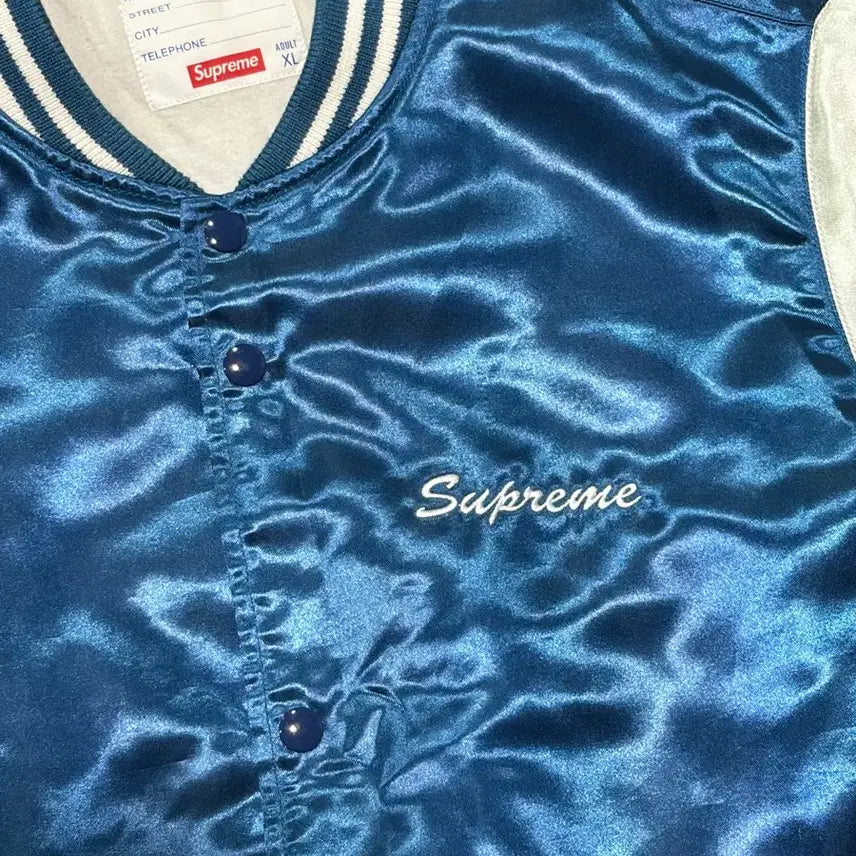 [BUNJANG] Supreme Satin Club Jacket SS15 / 15SS 슈프림(Supreme) Satin Club Jacket