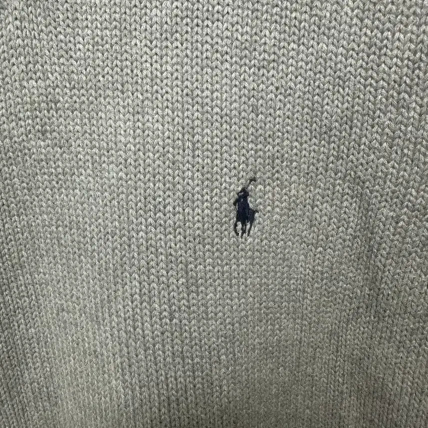 [BUNJANG] Polo Ralph Lauren Light Grey Knit Vest XL / no.131 폴로 랄프로렌 라이트그레이니트조끼 xl 상태s급