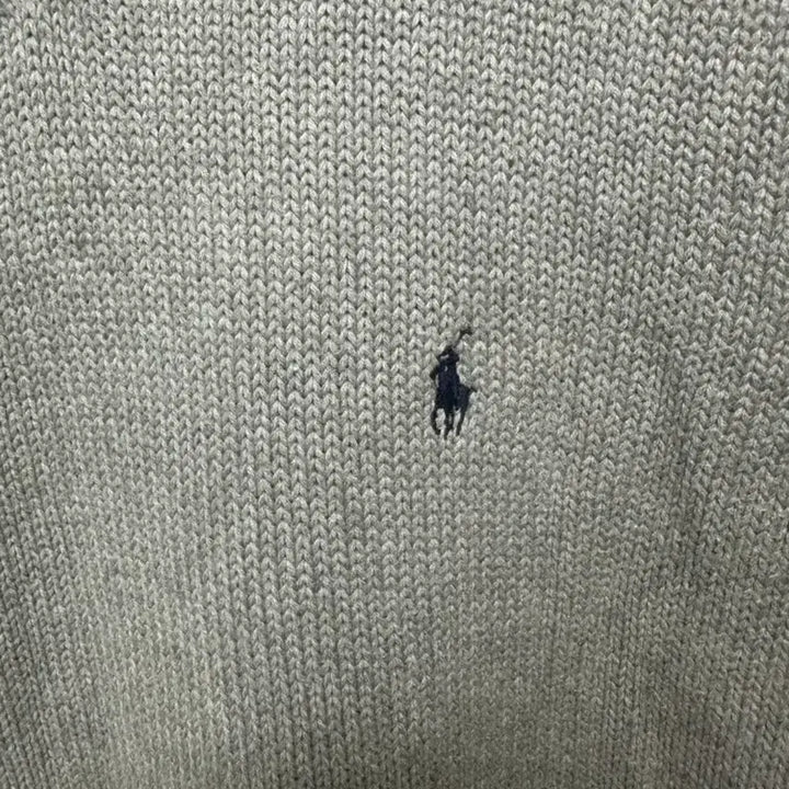 [BUNJANG] Polo Ralph Lauren Light Grey Knit Vest XL / no.131 폴로 랄프로렌 라이트그레이니트조끼 xl 상태s급