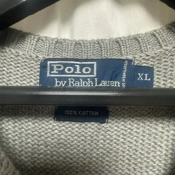 [BUNJANG] Polo Ralph Lauren Light Grey Knit Vest XL / no.131 폴로 랄프로렌 라이트그레이니트조끼 xl 상태s급