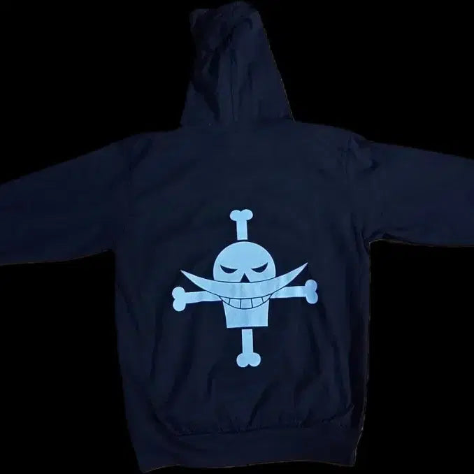 [BUNJANG] Whitebeard Pirates Hoodie / 원피스 흰수염 해적단 후드티