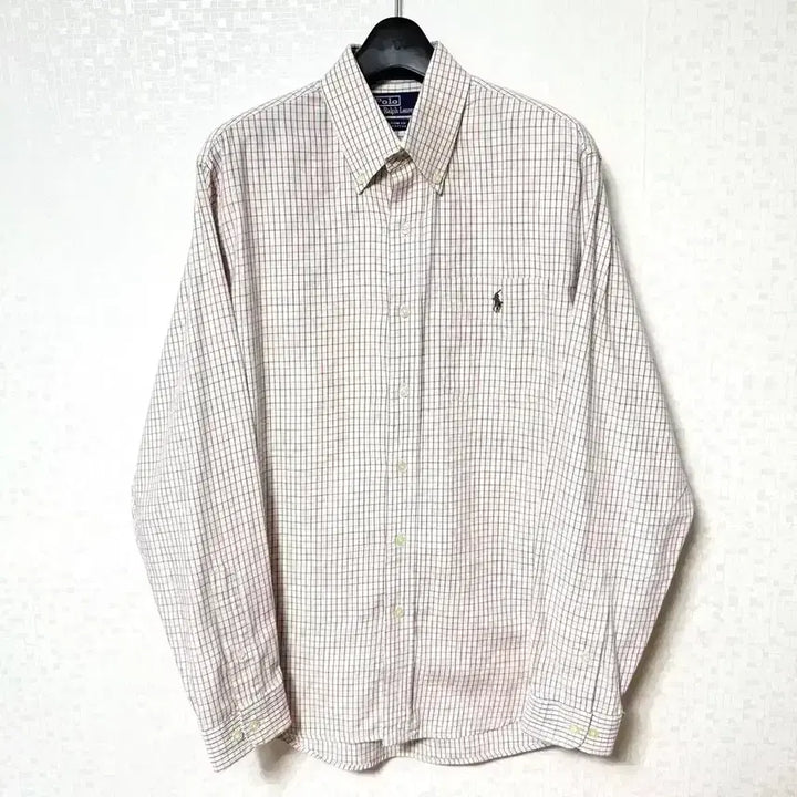 [BUNJANG] Polo Ralph Lauren Check Shirt Oversized Fit / [M,95]폴로랄프로렌 체크 셔츠 남방 오버핏