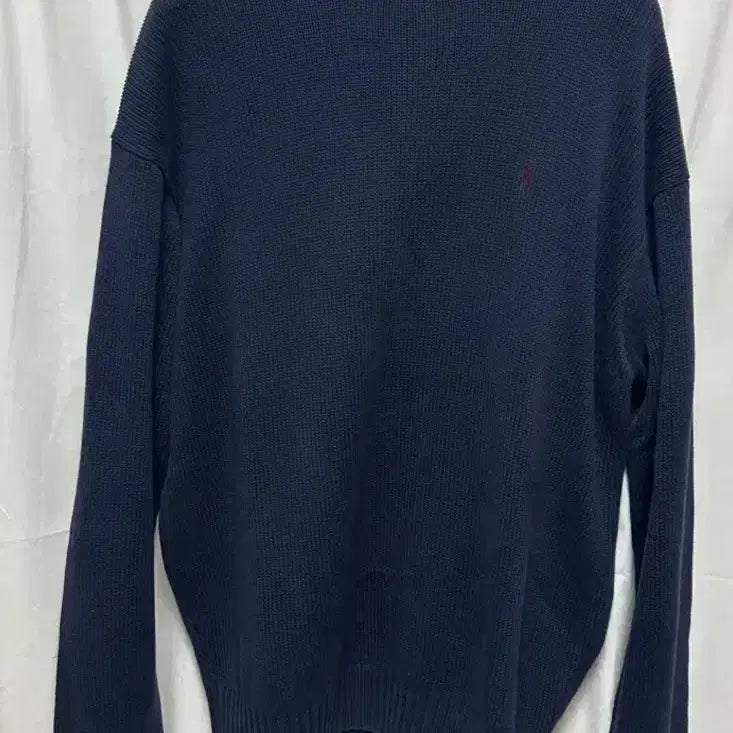[BUNJANG] Polo Ralph Lauren Navy Wool Knit Sweater L / no.15 폴로 랄프로렌 네이비 울니트 스웨터 L