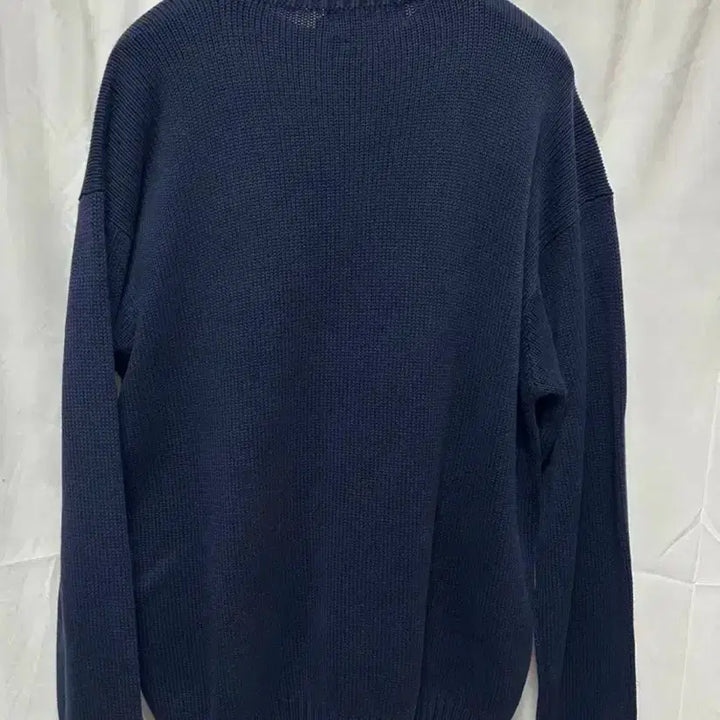 [BUNJANG] Polo Ralph Lauren Navy Wool Knit Sweater L / no.15 폴로 랄프로렌 네이비 울니트 스웨터 L