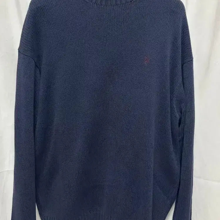 [BUNJANG] Polo Ralph Lauren Navy Wool Knit Sweater L / no.15 폴로 랄프로렌 네이비 울니트 스웨터 L