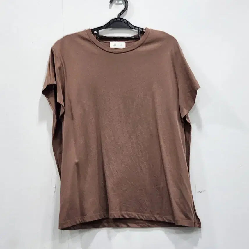 [BUNJANG] J BY Silk Blend Loose Fit Short Sleeve T-Shirt / [55] 제이바이 J BY 실크 혼방 루즈핏 반팔 티셔츠