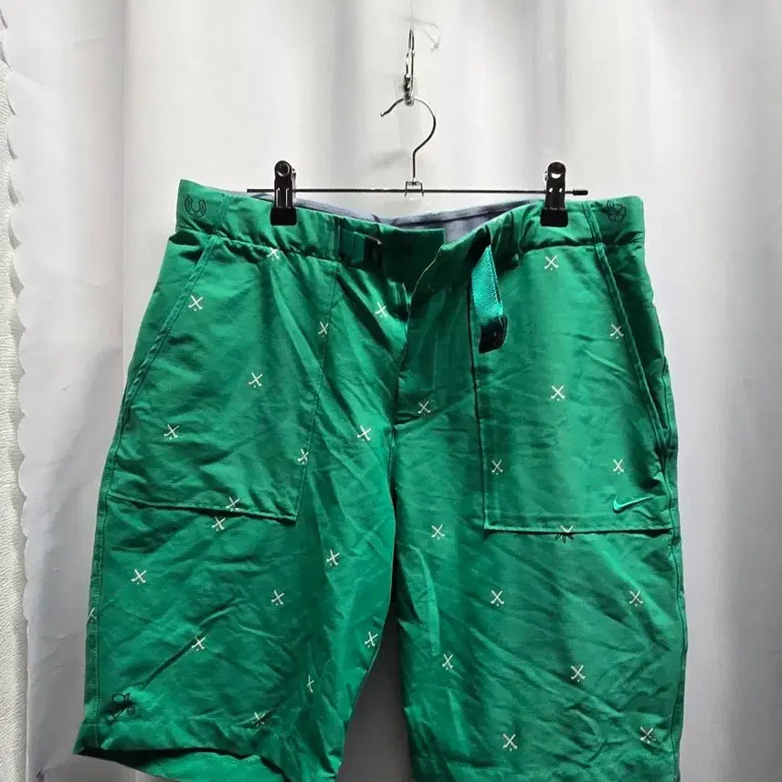 [BUNJANG] Nike Green Patterned Shorts / 나이키반바지
