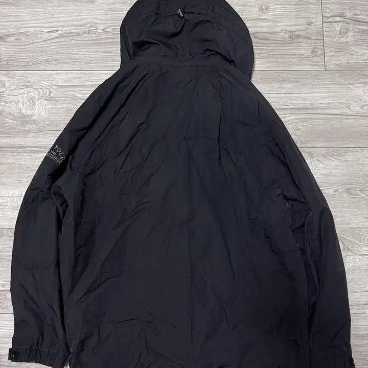 [BUNJANG] Beanpole Black Hooded Windbreaker Jacket Size 110 / 빈폴 블랙 후드 바람막이 자켓 사이즈 110
