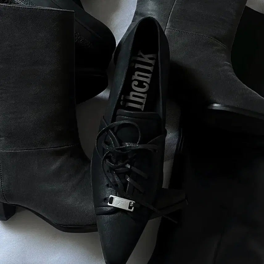 [BUNJANG] Iconic 011 Lace Heels / 이크닉 011 iconic lace heels