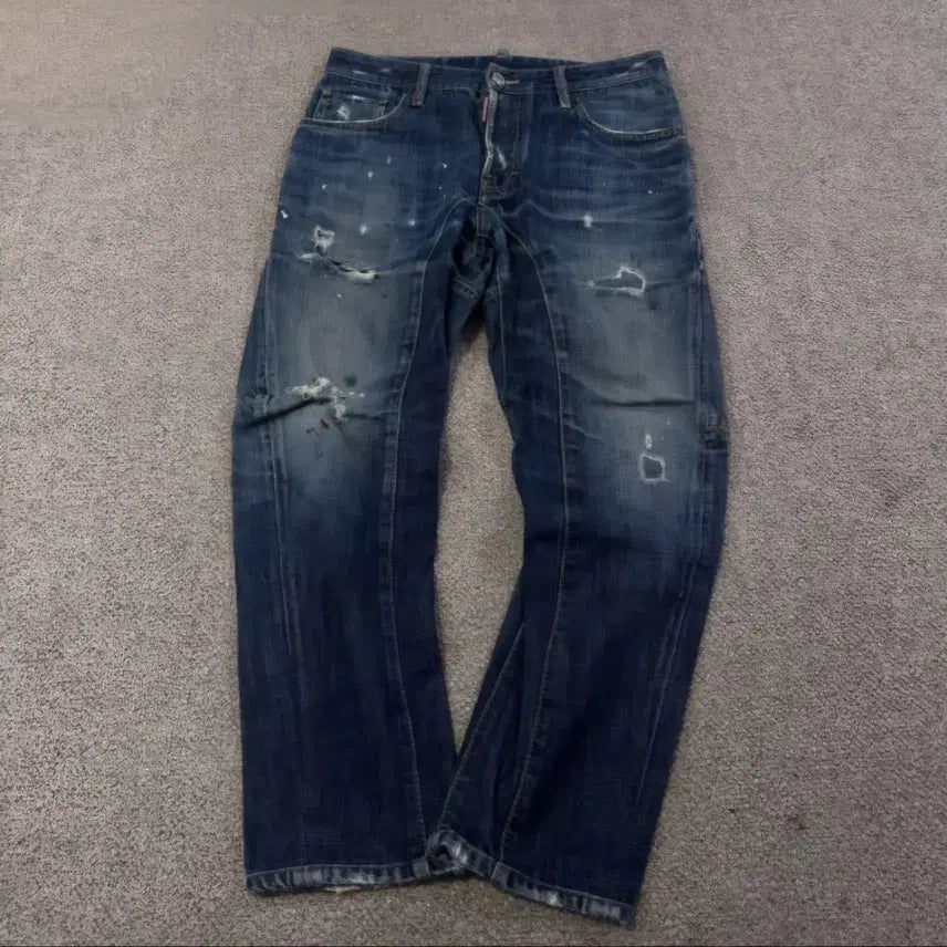 [BUNJANG] DSQUARED2 Biker Jeans 44 (30 inch) / (30인치) 디스퀘어드2 바이커 청바지 44