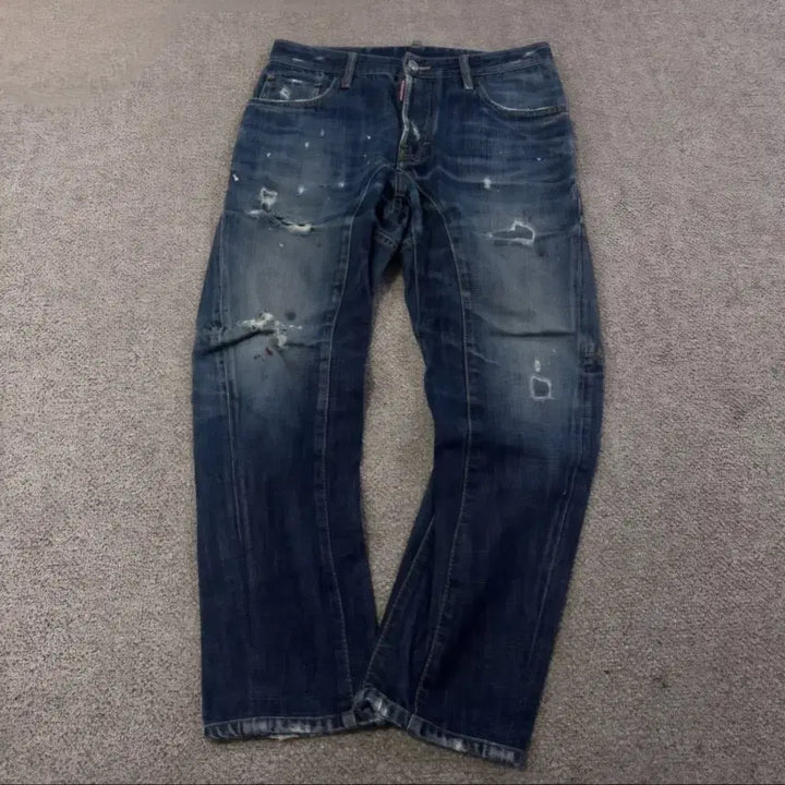 [BUNJANG] DSQUARED2 Biker Jeans 44 (30 inch) / (30인치) 디스퀘어드2 바이커 청바지 44