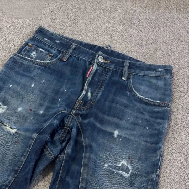 [BUNJANG] DSQUARED2 Biker Jeans 44 (30 inch) / (30인치) 디스퀘어드2 바이커 청바지 44