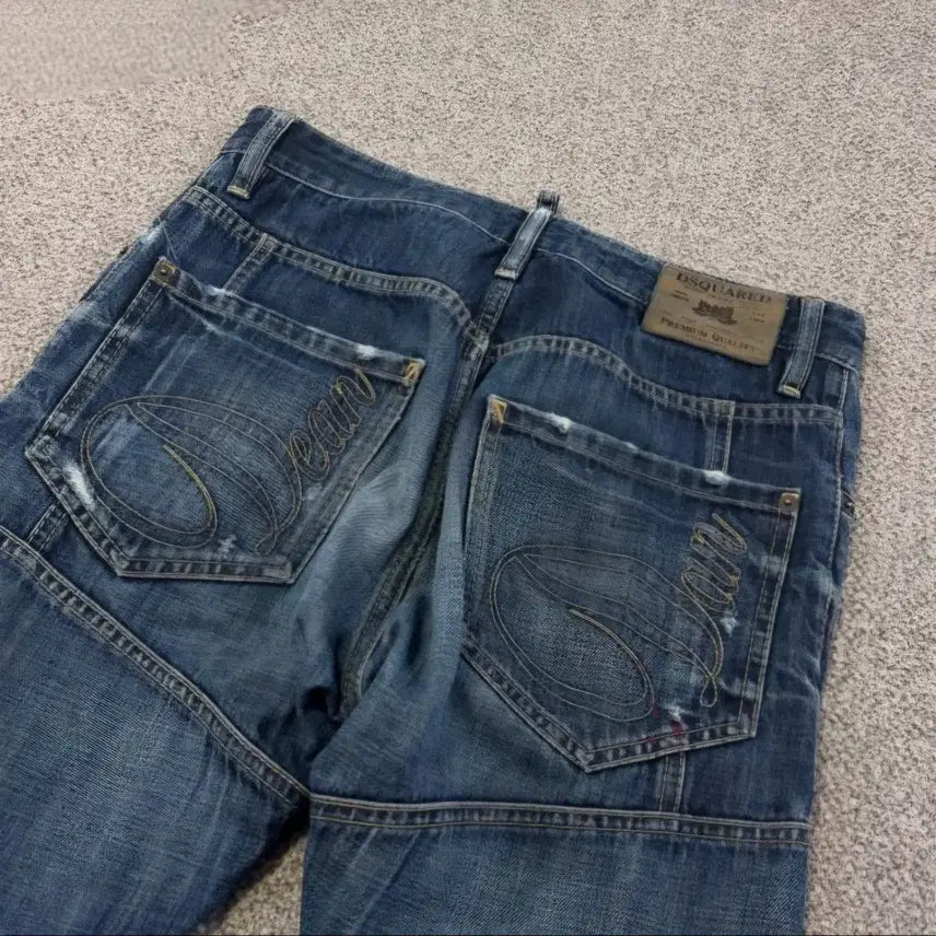 [BUNJANG] DSQUARED2 Biker Jeans 44 (30 inch) / (30인치) 디스퀘어드2 바이커 청바지 44
