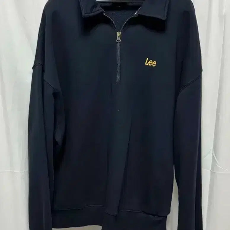 [BUNJANG] Lee Half-Zip Sweatshirt Navy XL / no.53 Lee 하프집업 네이비 xl