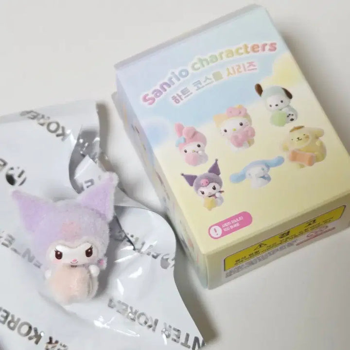 [BUNJANG] Sanrio Heart Costume Series Special Kuromi Figure / 산리오 하트 코스튬 시리즈 스폐셜 쿠로미