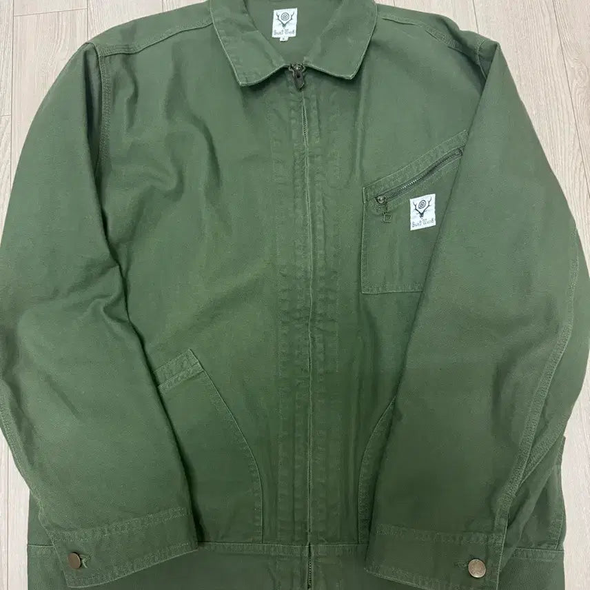 [BUNJANG] South2west8 Cotton Canvas 11.5oz Work Jacket / South2west8 남이서팔 코튼 캔버스 워크 자켓