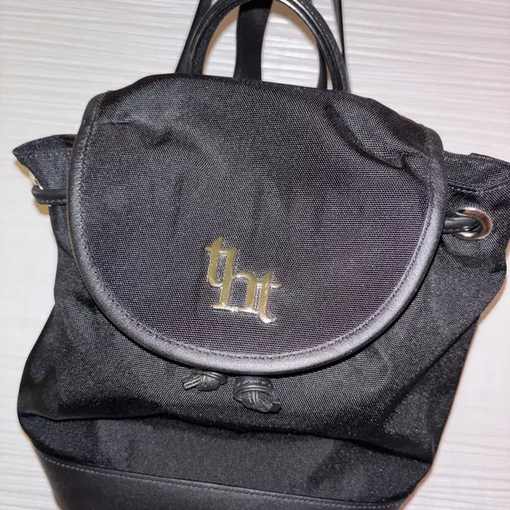 [BUNJANG] Threetimes Acorn Backpack Black / 쓰리타임즈 아콘 백팩