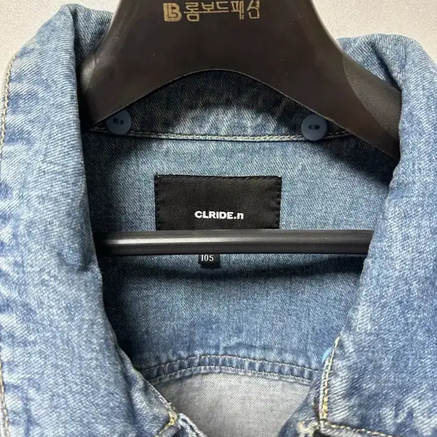 [BUNJANG] Rombod Paris Denim Jacket / 롬보드패션 청 데님 자켓 105